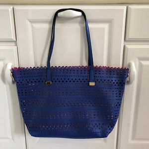 ‼️SOLD‼️ NWOT Aldo Blue & Pink Tote